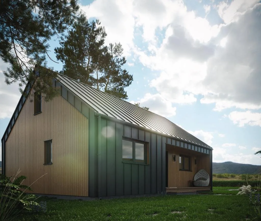 Timber frame house Kristiansand — view 2
