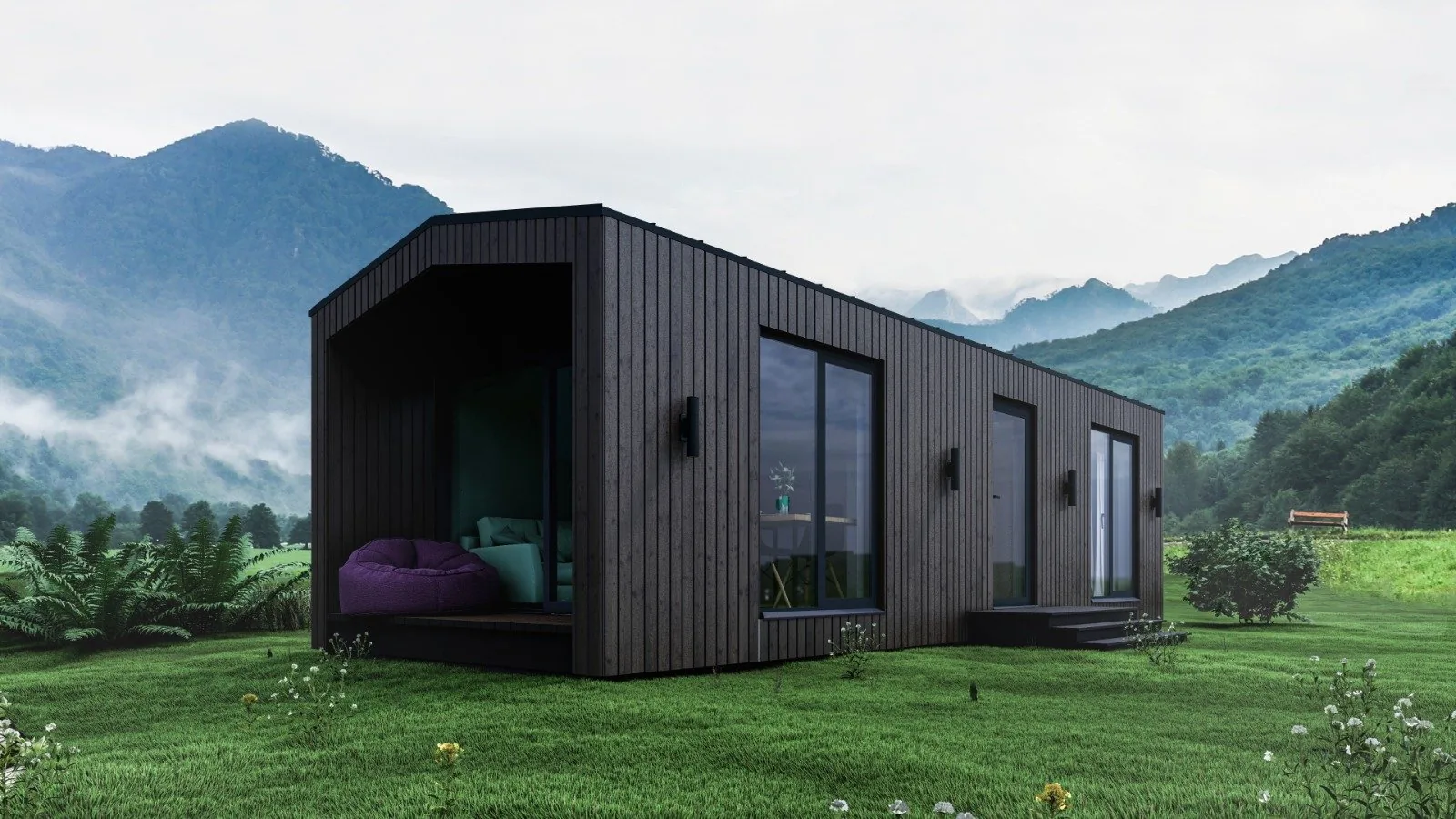 Modular house Scandic New — view 2