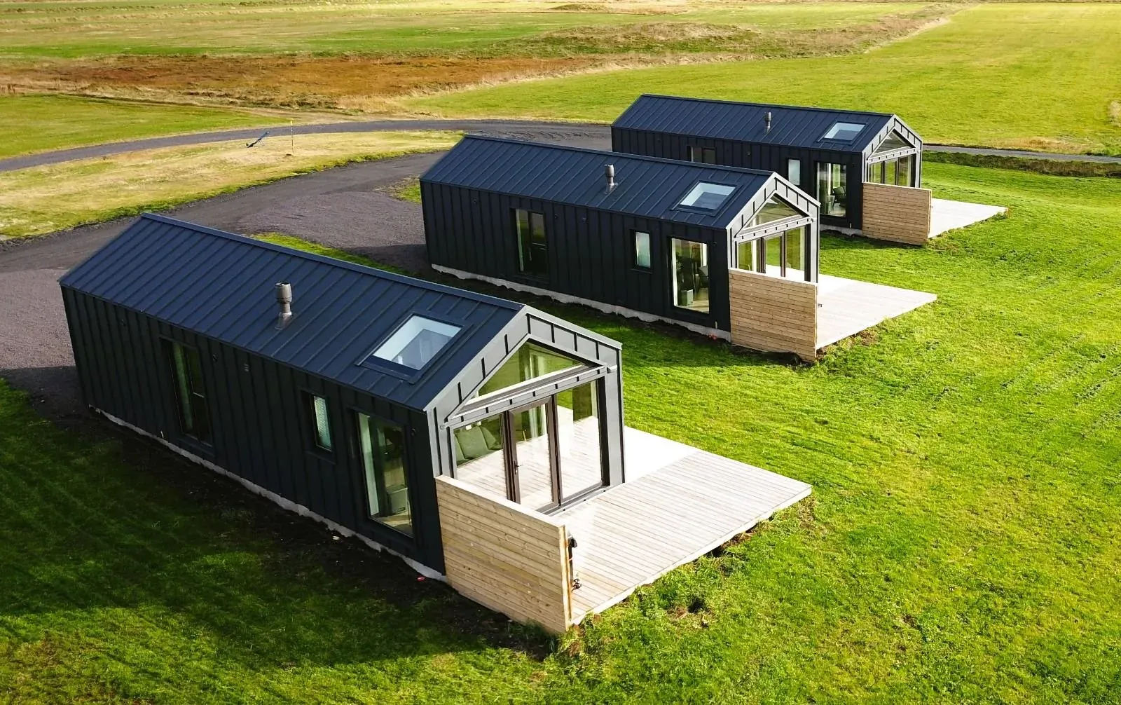 Completed project — modular house Nordic in Iceland