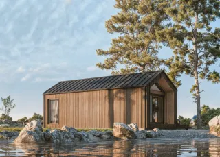 Moduļu māja Nordic Connect - skats 2
