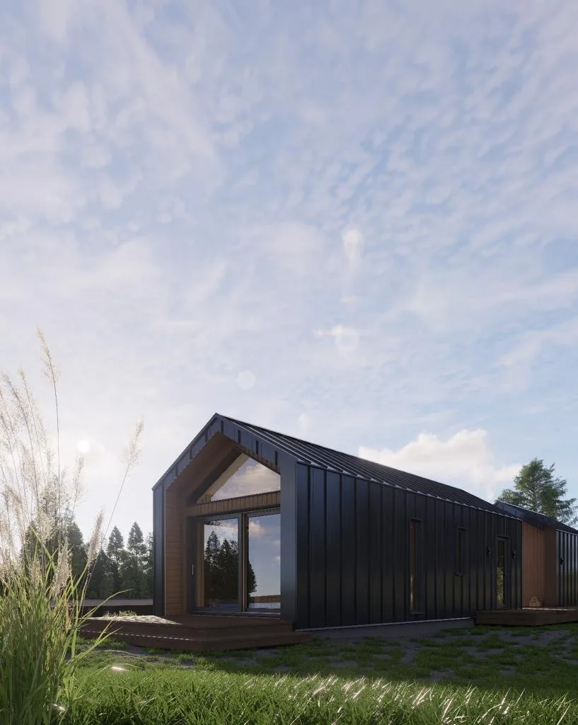 Moduļu māja Geilo — skats 2