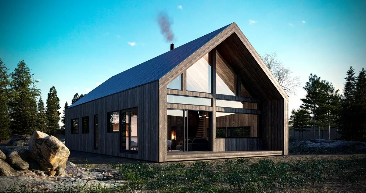 Timber frame house Ålesund — view 2