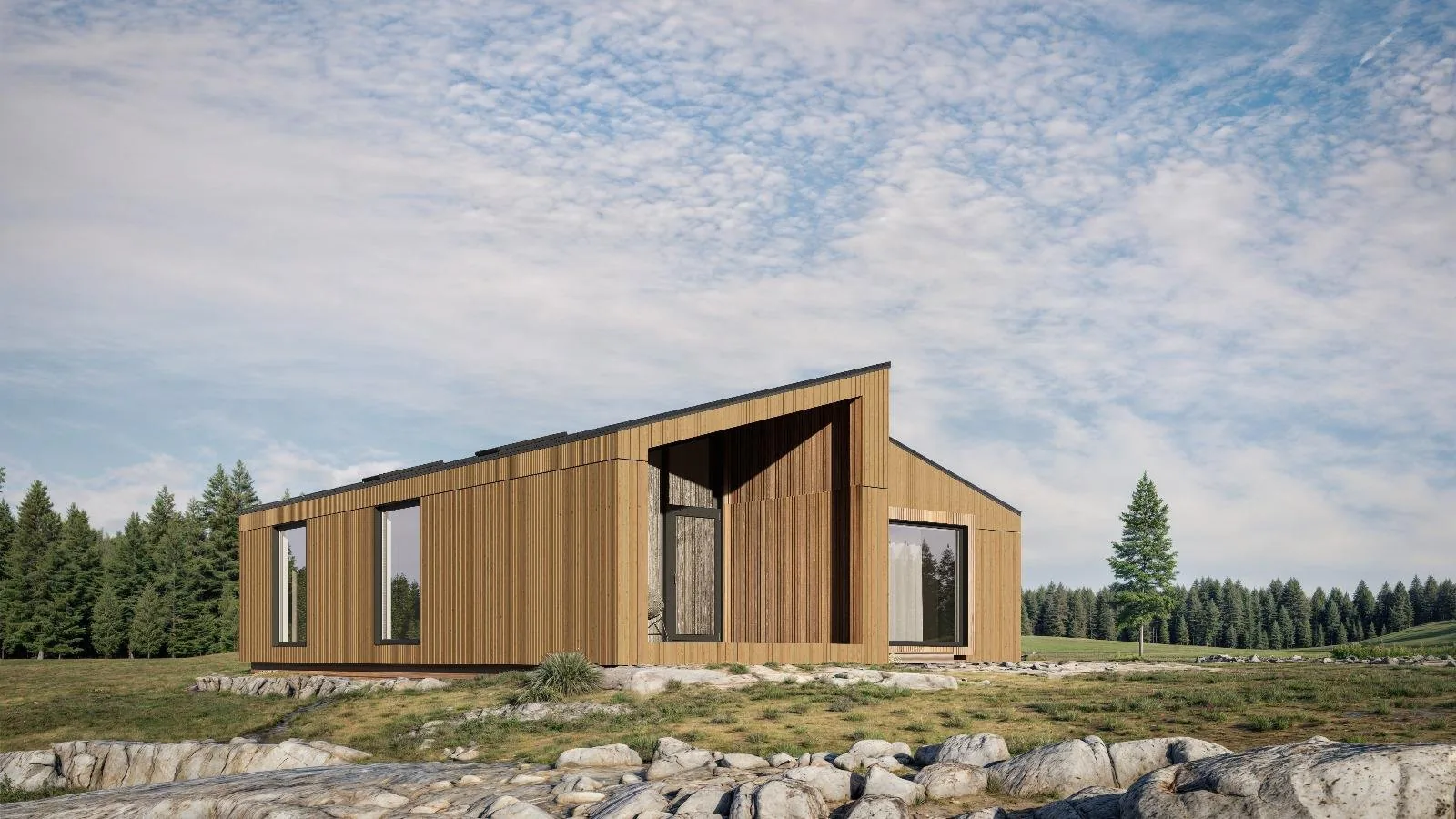 Moduļu māja Aarhus — skats 3