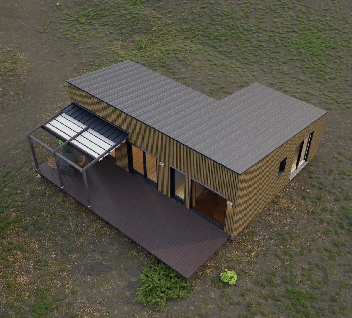 Moduļu māja Selfoss — skats 3