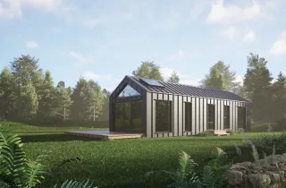 Moduļu māja Iceland Nordic - skats 3