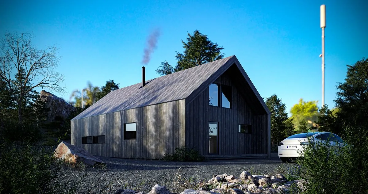 Timber frame house Ålesund — view 3