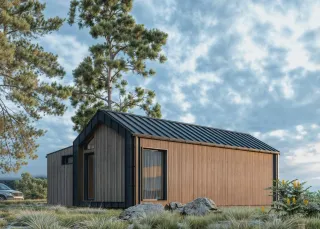 Moduļu māja Nordic Connect - skats 3
