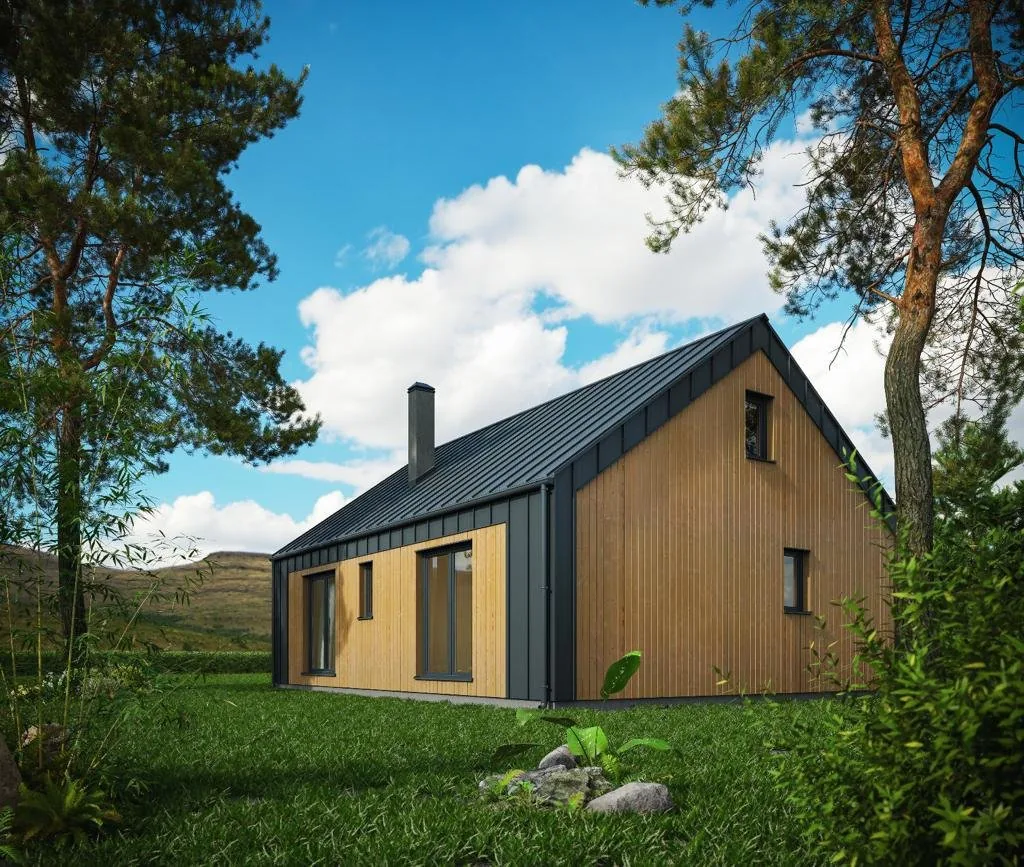 Timber frame house Kristiansand — view 3