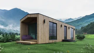 Moduļu māja Scandic New - skats 3
