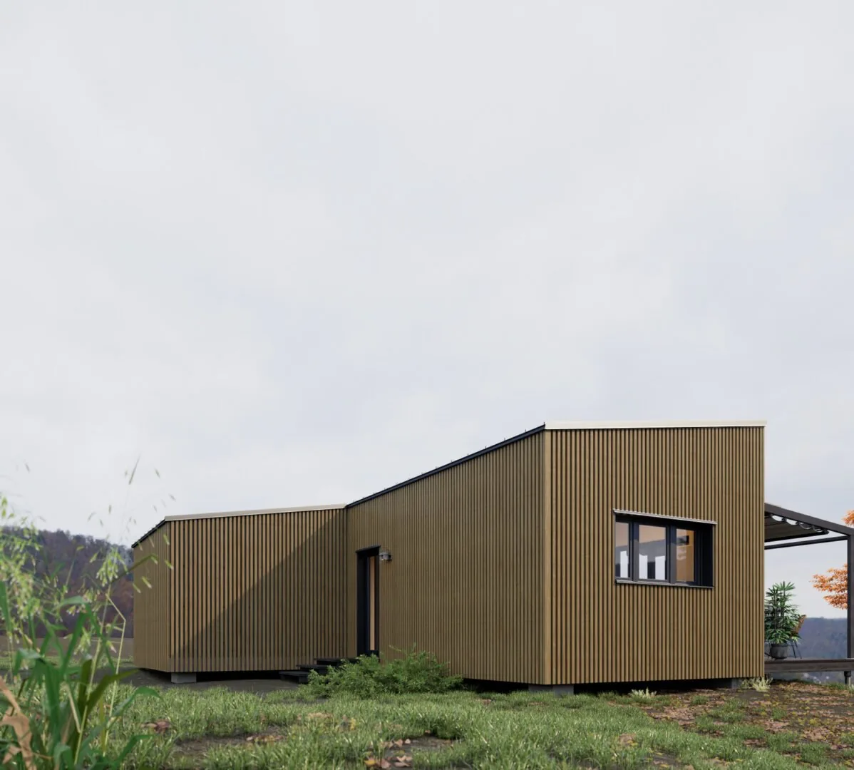 Moduļu māja Selfoss — skats 4