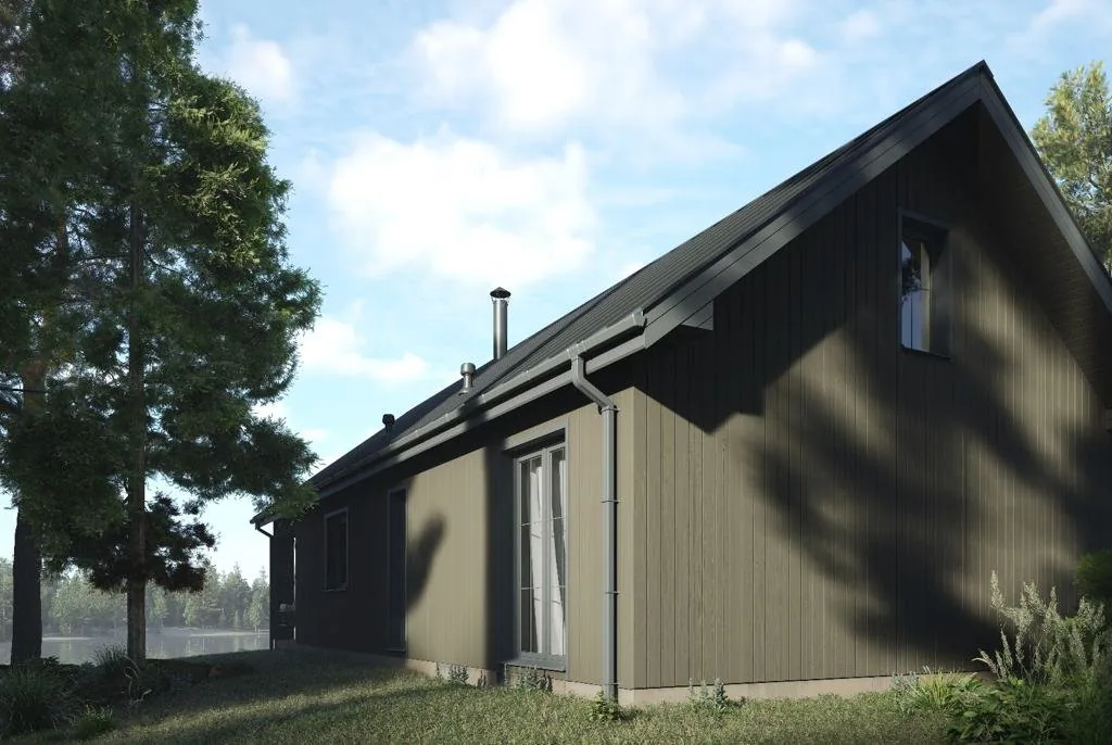Timber frame house Malmö — view 4