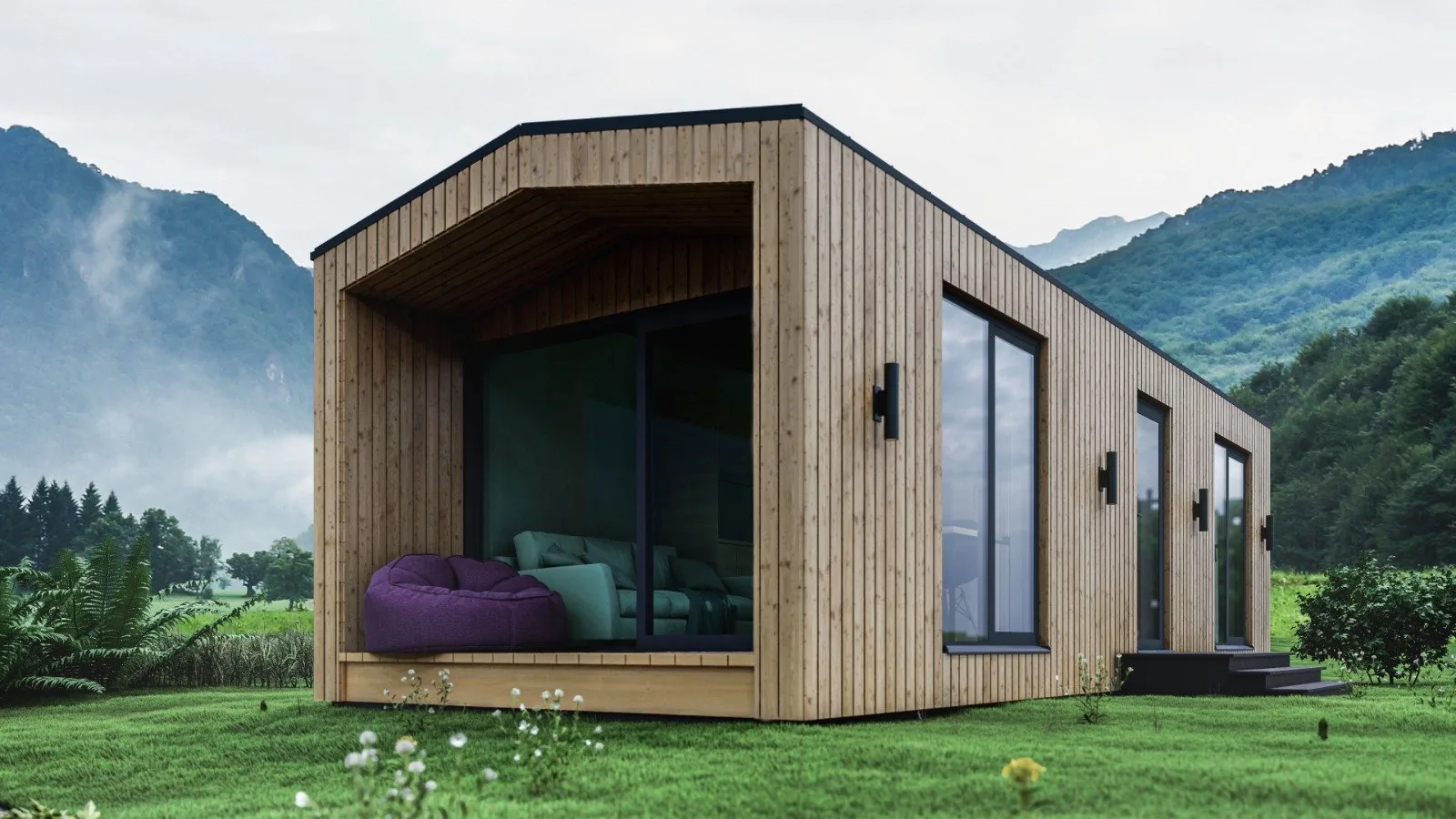 Modular house Scandic New — view 5