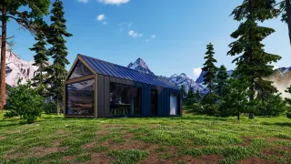 Moduļu māja Nordic - skats 5