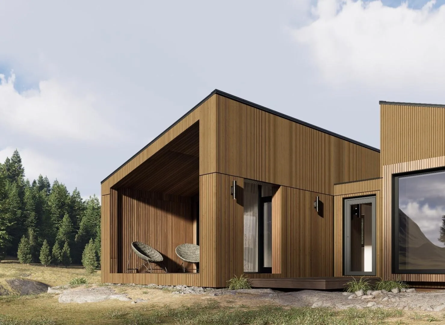 Moduļu māja Aarhus — skats 5
