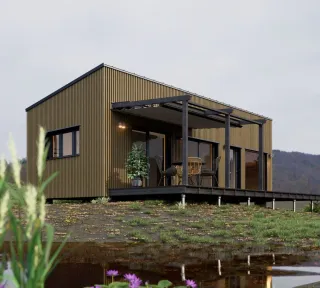 Moduļu māja Selfoss - skats 5