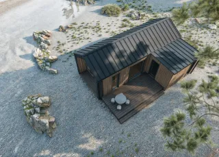 Moduļu māja Nordic Connect - skats 5
