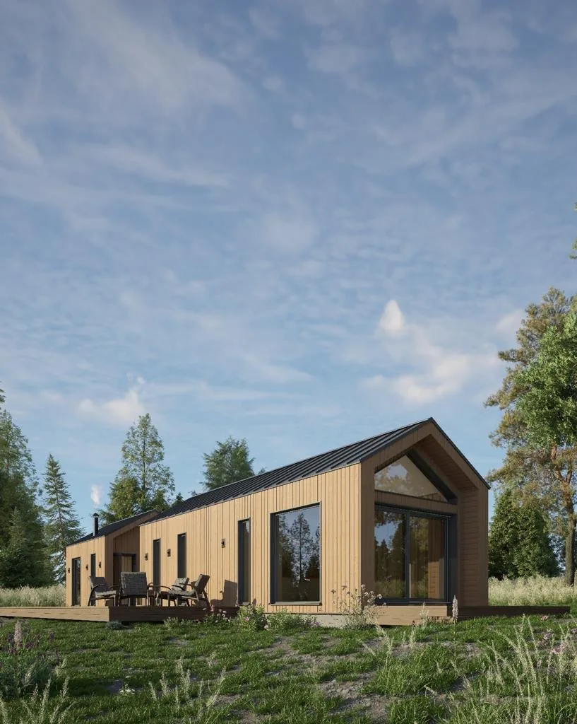 Moduļu māja Geilo — skats 5