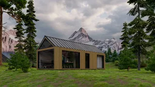 Moduļu māja Nordic - skats 8