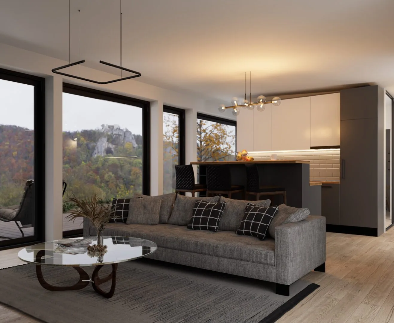 Moduļu māja Bergen — skats 9