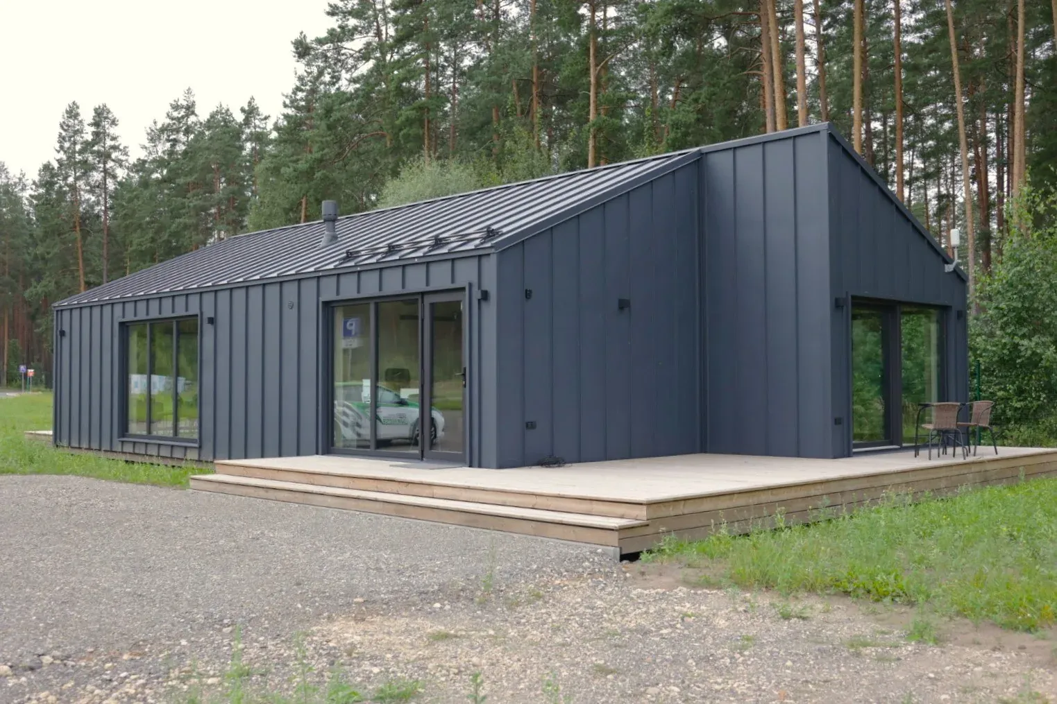 Modular house Florø - view
