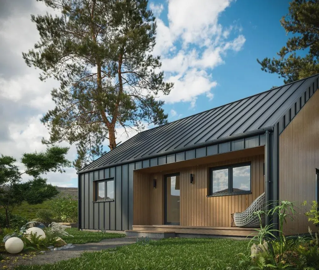 Koka karkasa māja Kristiansand