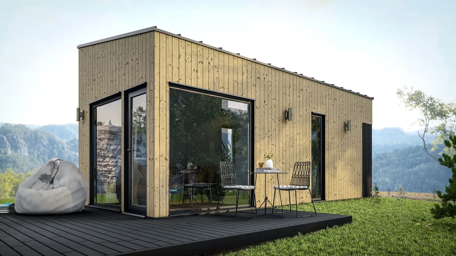 Moduļu māja Skagen - skats